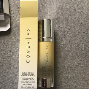 Cover FX clear cover invisible sunscreen SPF 30